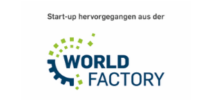World Factory Logo Start-up hervorgegangen aus der World Factory